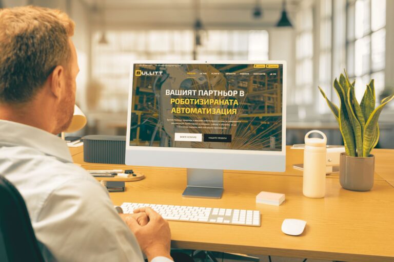 Bullitt Robotics' new website focus on robotic automation